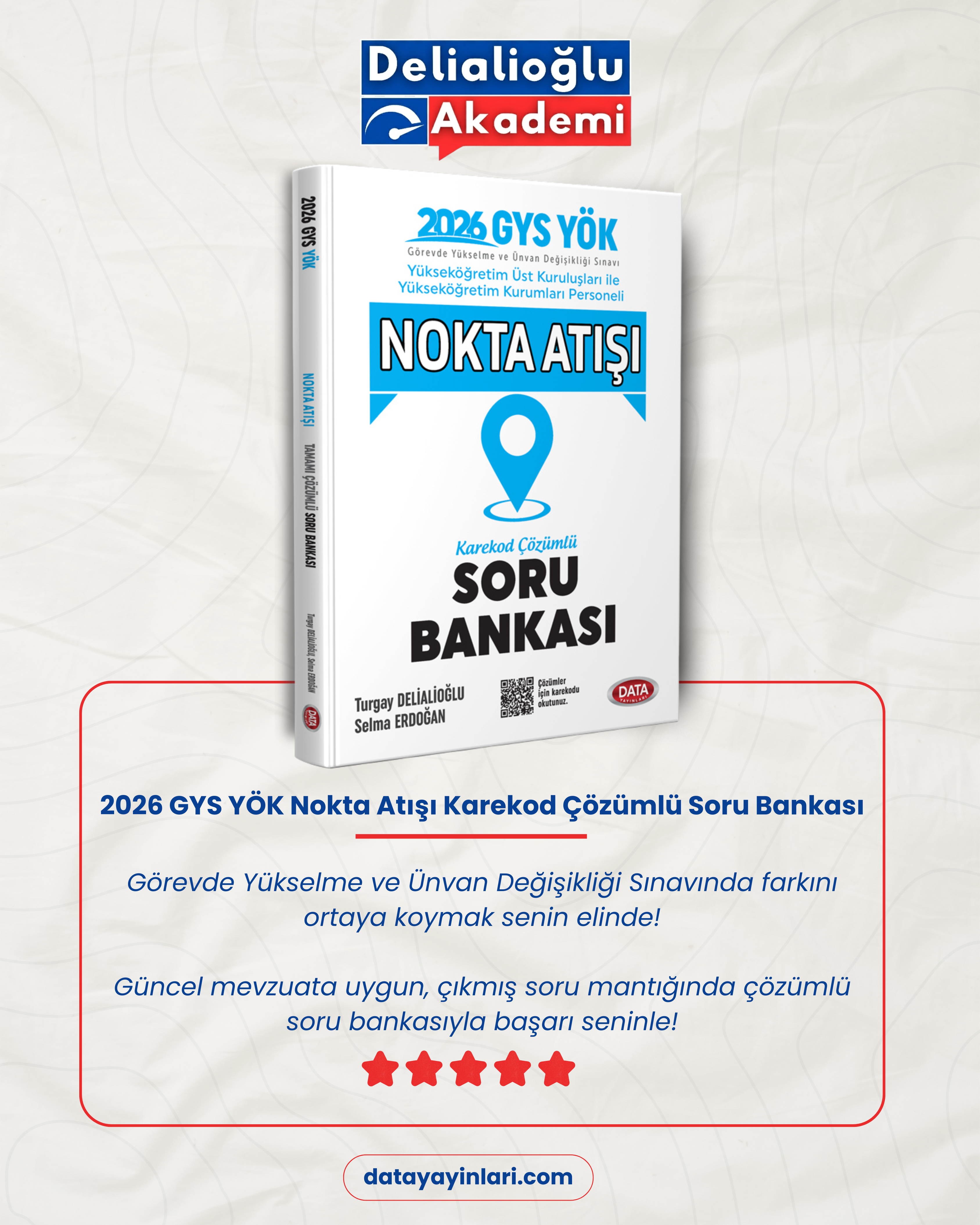2026 GYS YÖK Nokta Atışı Karekod Çözümlü Soru Bankası